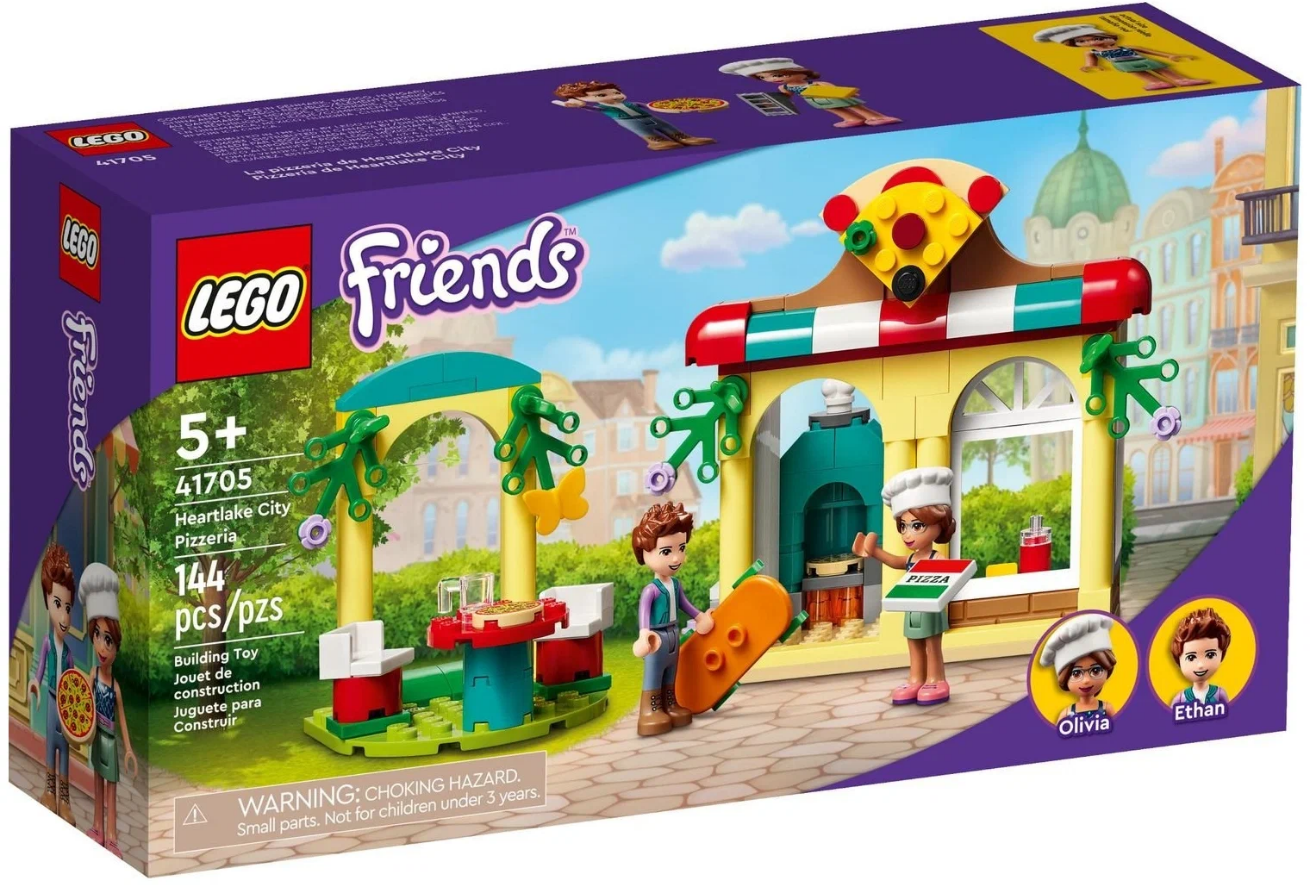 Конструктор LEGO Friends 41705 Пиццерия Хартлейк Сити, 144 дет.