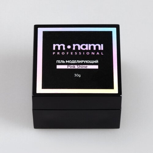 Гель Monami, Pink Shine, 30 г monami professional топ super shine opal