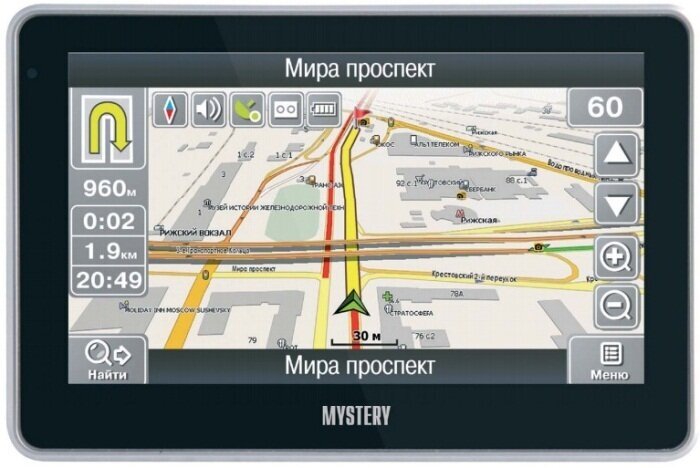 GPS навигатор Mystery MNS-540MP