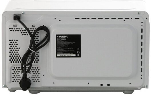 Микроволновая печь Hyundai HYM-M2006 20л. 700Вт белый - фотография № 3