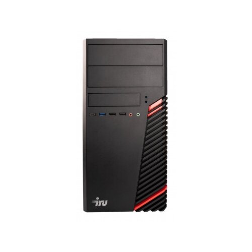 ПК IRU Home 310H6SM MT i3 12100 33 16Gb SSD256Gb UHDG 730 Free DOS GbitEth 400W черный 1901009 4611600₽
