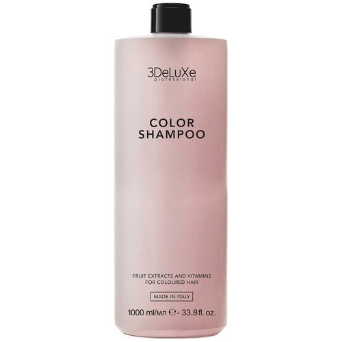 3DELUXE PROFESSIONAL Шампунь для окрашенных волос SHAMPOO COLOR, 1000мл