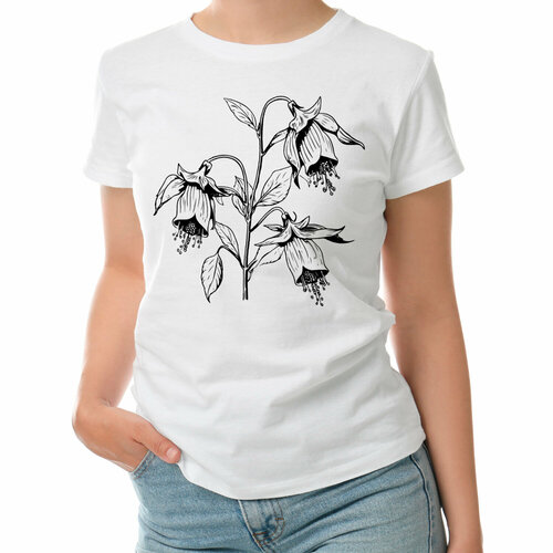 фото Футболка roly, размер s, белый