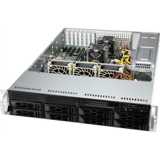 Шасси серверное Supermicro SuperChassis 2U (OEM)LA25TQC-R609LP/ no HDD(8)LFF/ optional LFF(2)+SFF(2)/ 7xLP/ 2x600W Platinum(12" x 13", 13.68" x 13", 12" x 10")E-ATX, ATX/ Backplane 8xSATA3/SAS3 (CSE- - фото №1