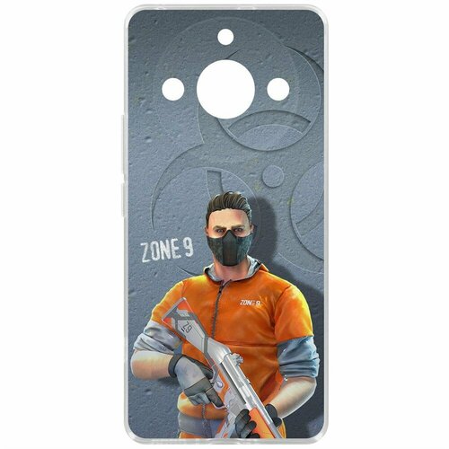 Чехол накладка Krutoff Clear Case Cтандофф 2 (Standoff 2) Биотеррорист для Realme 11 Pro+