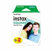 Картридж для моментальной фотографии Fujifilm Instax Square, 800 ISO, 20 шт, белый