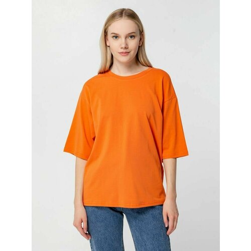 фото Футболка molti, размер xl/xxl, оранжевый