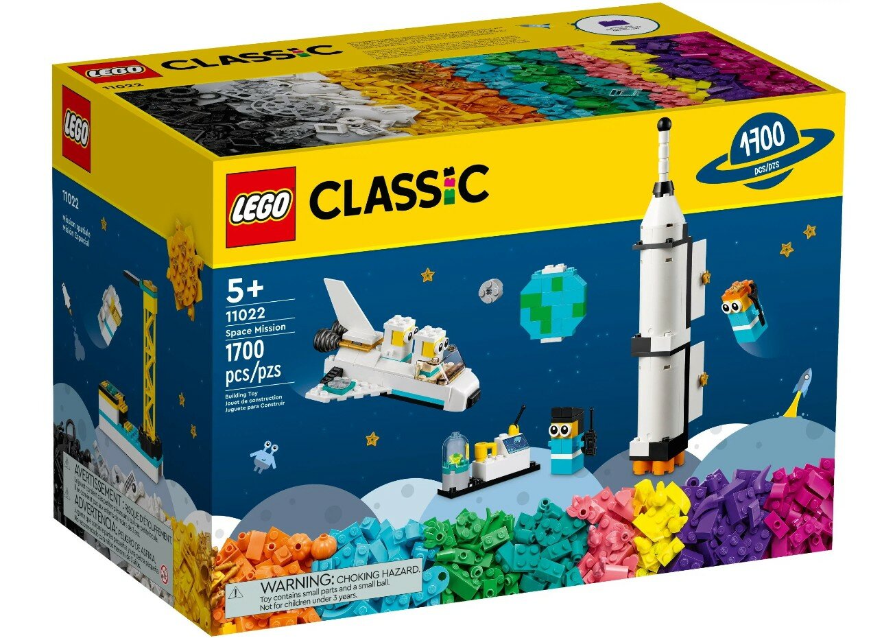 Конструктор LEGO Classic 11022 Космическая миссия