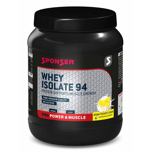 Изолят протеина SPONSER WHEY ISOLATE 94 CFM 425 г, Йогурт - Лимон