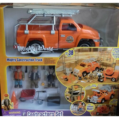 Конструктор Мир коротышек Стройка 38 предметов