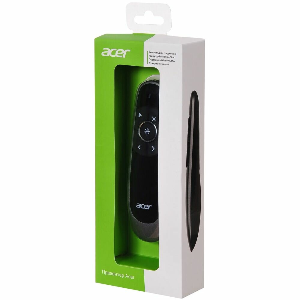 Презентер Acer OOD020 Radio USB (30м) черный