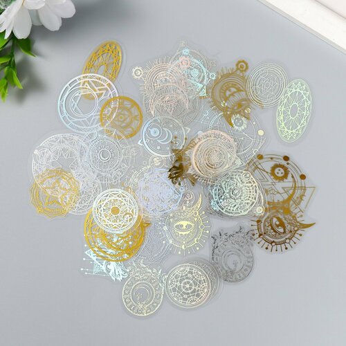 Набор наклеек Орбита 40 шт 8х12 см 1шт 332₽