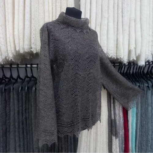 Джемпер Орчанка, размер 56/60, серый