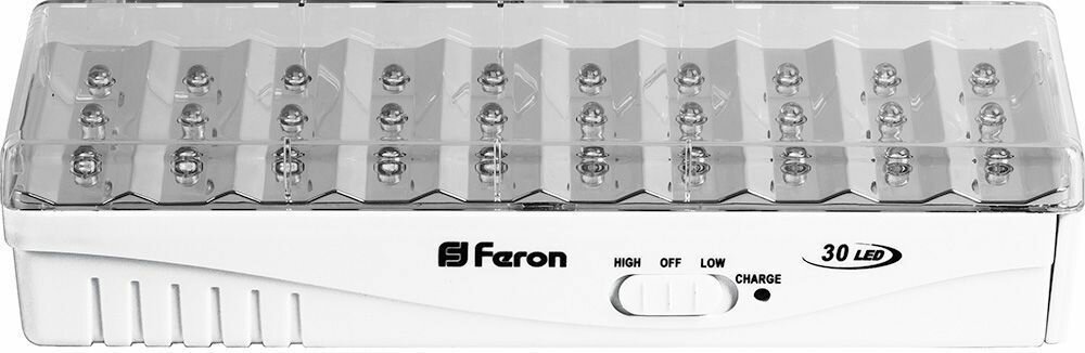 Светильник аккумуляторный, Feron, 30 LED DC, белый, EL15 12896