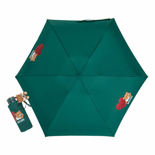 фото Мини-зонт moschino, зеленый