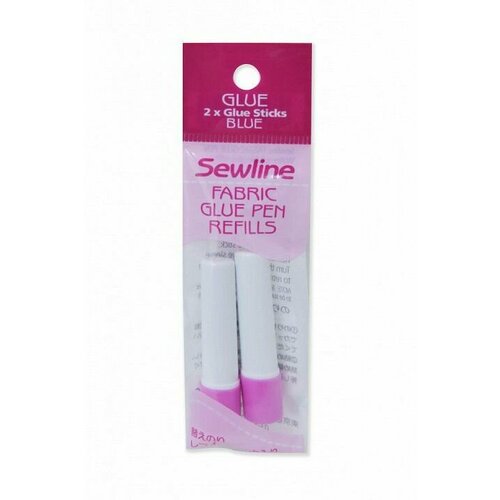 Набор запасных блоков водорастворимого клея, цвет голубой, 2 шт, Sewline