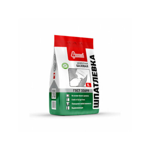 Старатели Шпаклевка цементная Базовая 5 кг 708₽