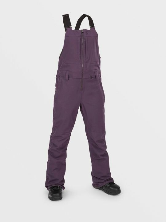 Полукомбинезон горнолыжный Volcom Базовая коллекция, размер s, фиолетовый