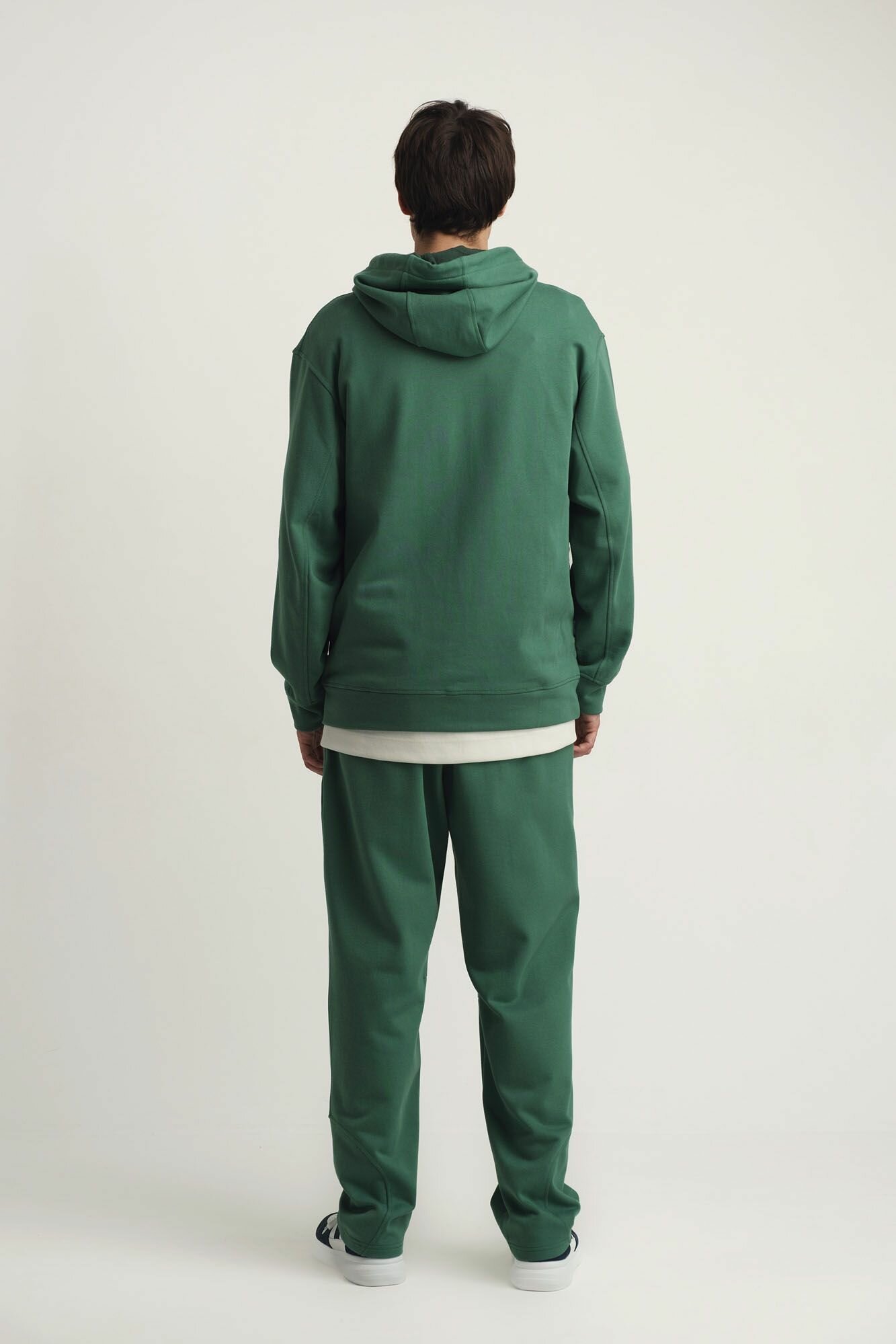 Брюки The Hills Осень-зима 2024, размер XL, зеленый — фото 1