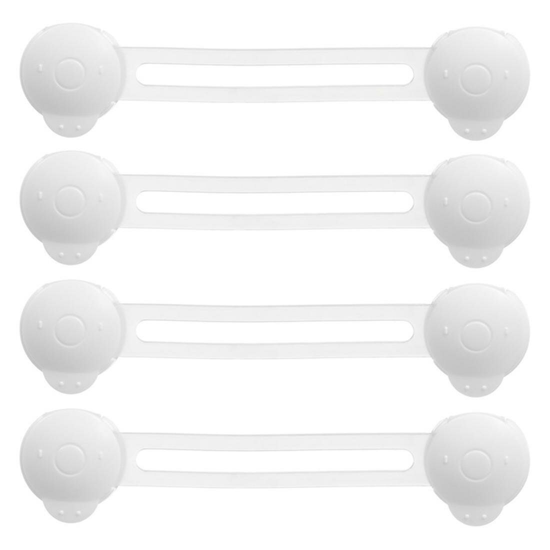 Набор универсальных блокираторов 4 шт цвет прозрачный/белый