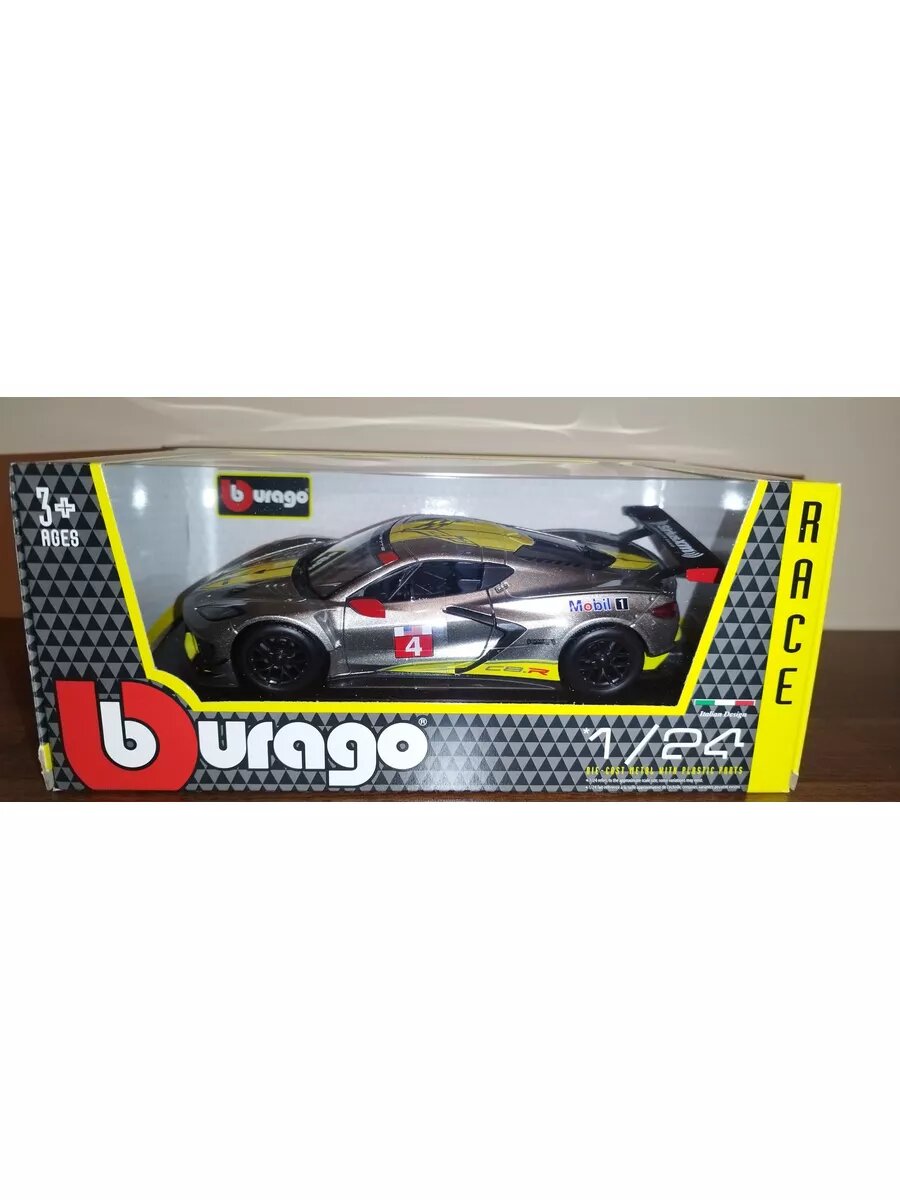 Машинка 1:24 Racing (wb)-2020 Chevrolet Corvette C8R — фото 1