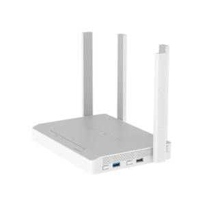 Маршрутизатор Keenetic Ultra KN-1811 Mesh Wi-Fi 6 AX3200, двухъядерным ARM-процессором, Smart-коммутатором с 5 портами Gigabit Ethernet и 1 портом 2.5 Gigabit Ethernet, портами USB 3.0 и 2.0