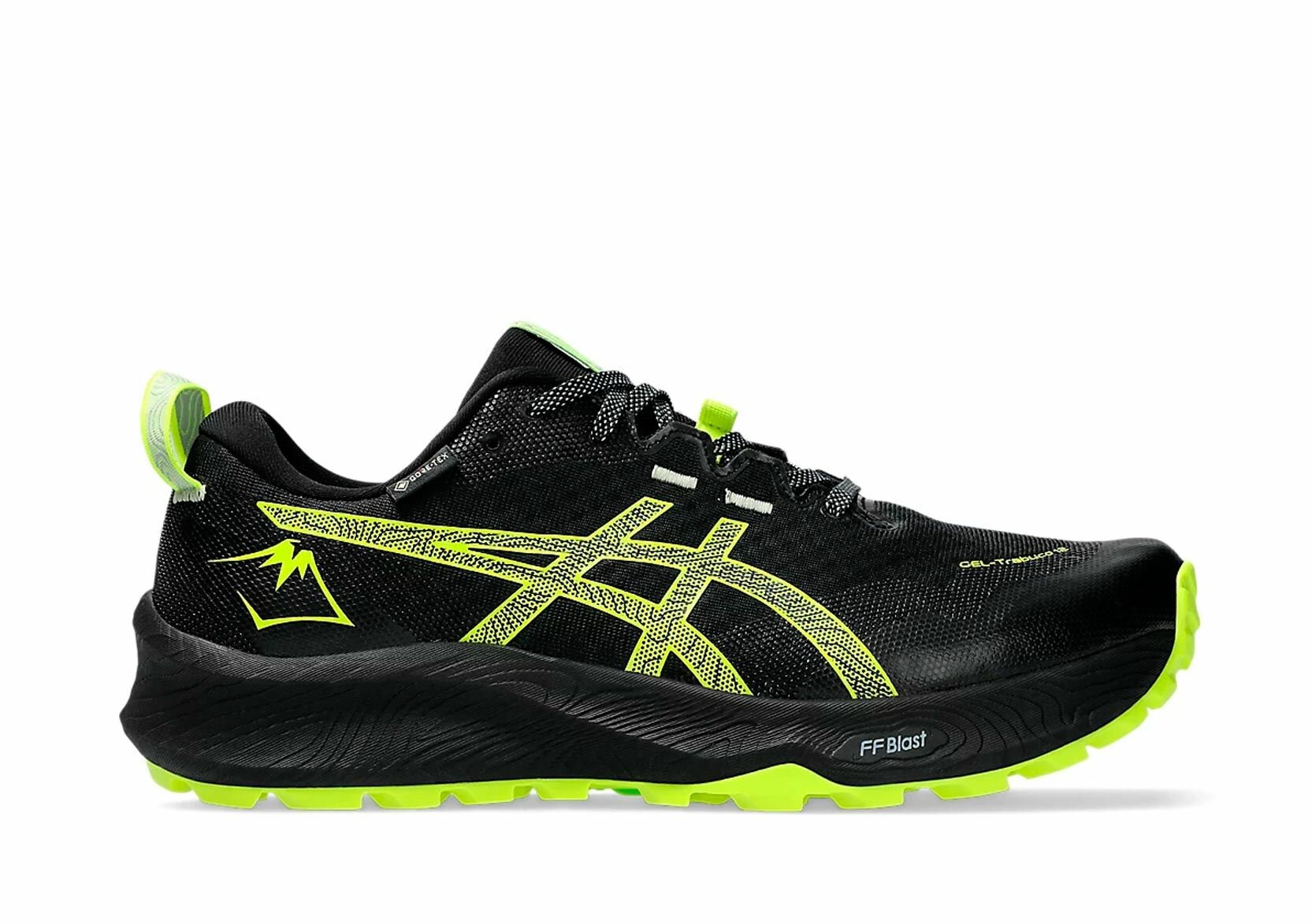 Кроссовки ASICS GEL-Trabuco 12, размер 10,5, black/yellow
