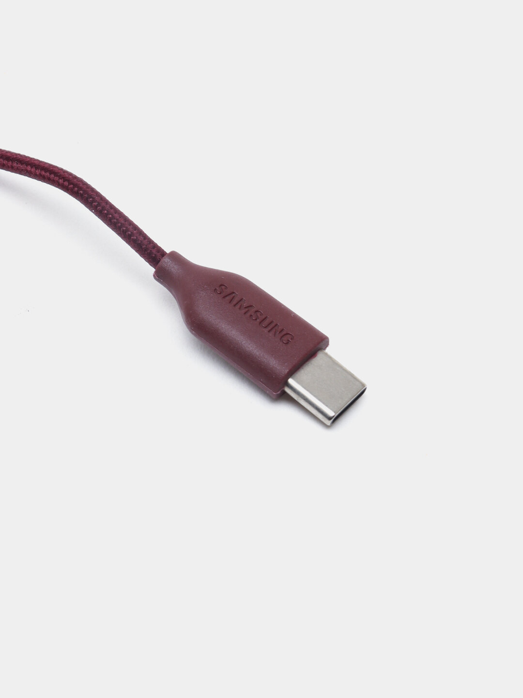 Проводные наушники RED для MI и Samsung, AKG EO-IC100BBEGRU Type-C white, Багровый — фото 1