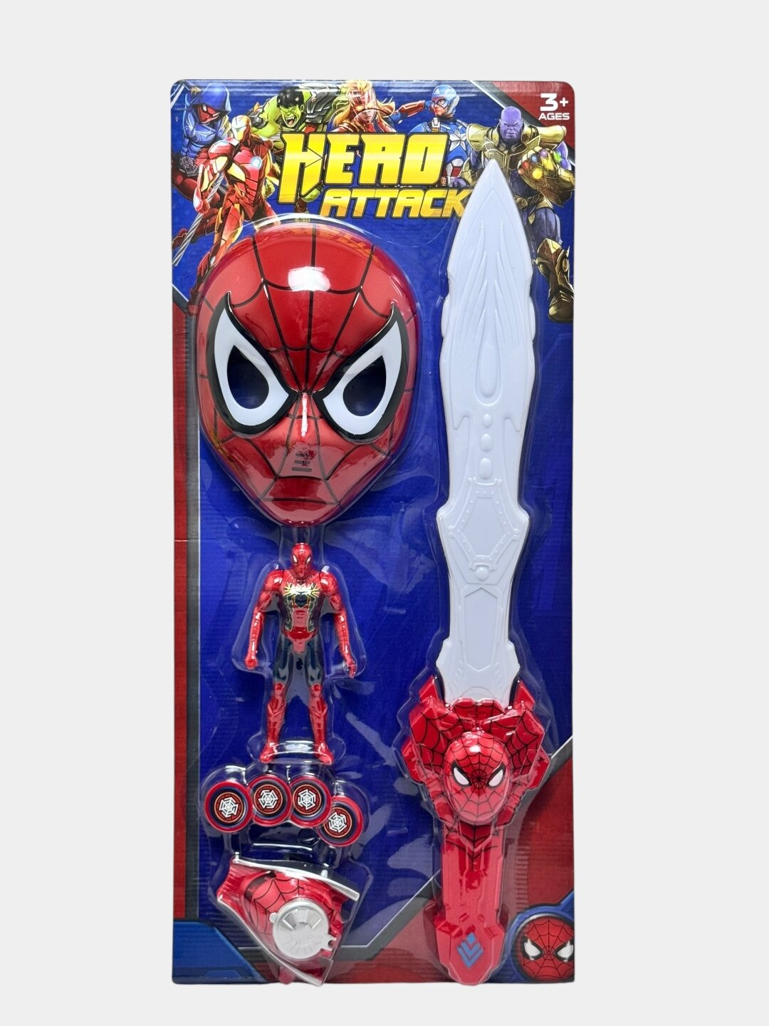 Интерактивный набор Spider-Man для обучения детей для детей Код. 28441