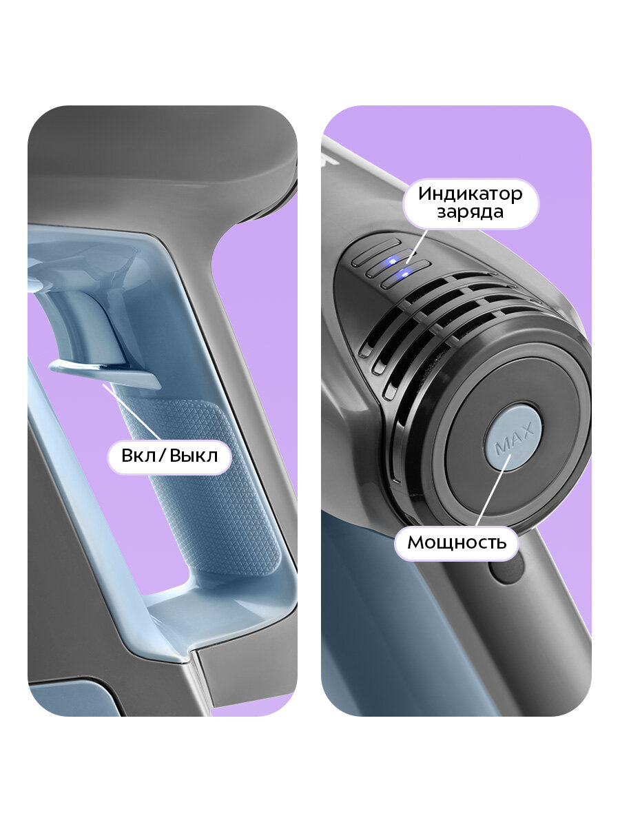 Вертикальный пылесос Kitfort КТ-5355 — фото 1
