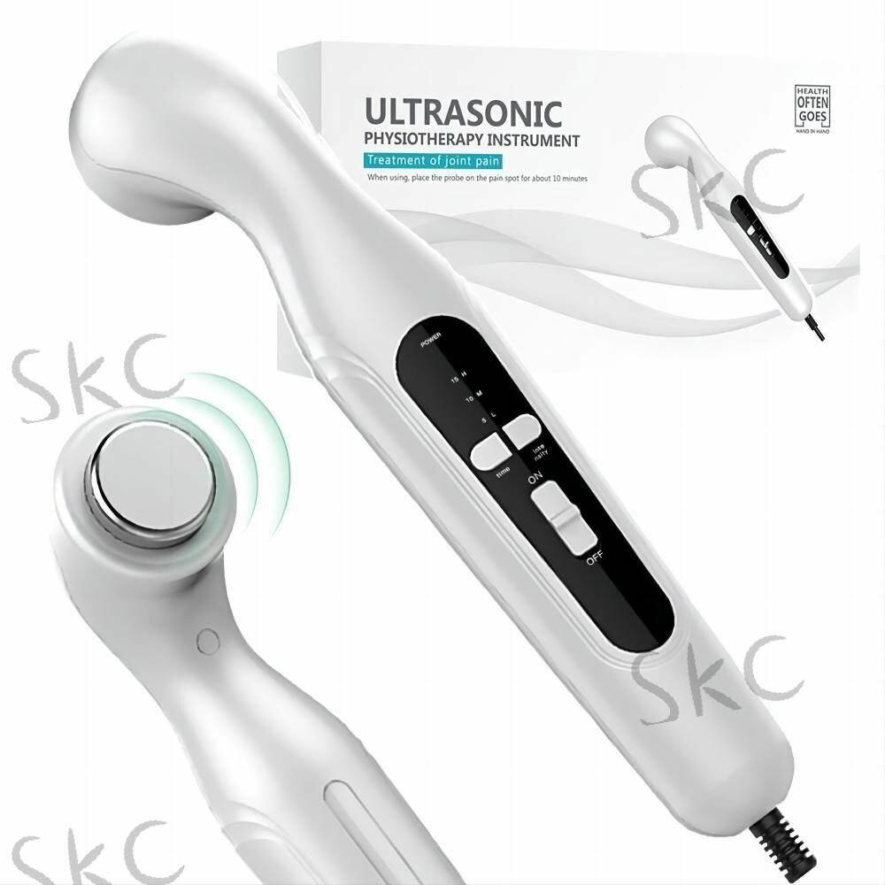 Крупногабаритный аппарат для ультразвукового лечения и физиотерапии суставов и мышцбелый