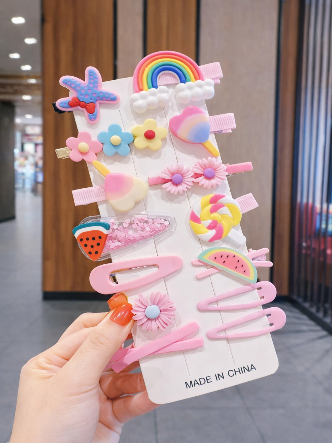 Игрушка-украшение , розовый/бежевый — фото 1