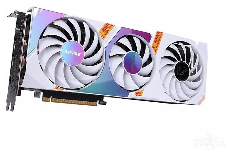 Видеокарта Colorful 8 ГБ Colorful iGame GeForce RTX 3070 Ti Ultra W 8G 1770-1800Mhz