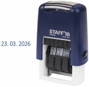 Датер-мини STAFF, месяц цифрами, оттиск 22х4 мм, "Printer 7810 BANK", 237433