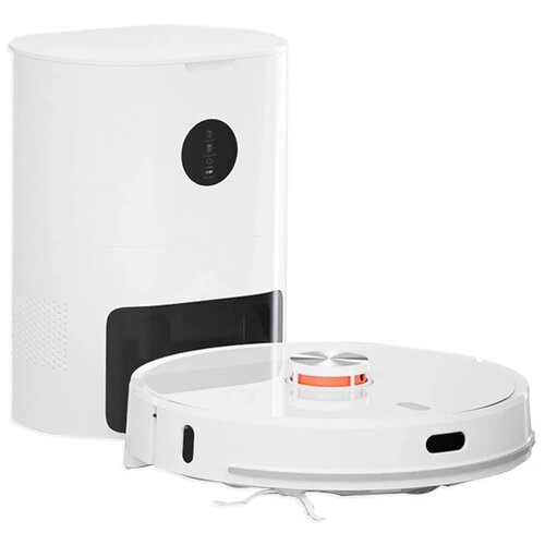 Робот пылесос Lydsto S1 Robot Vacuum Cleaner (White) с ультрафиолетовой бактерицидной лампой и базой самоочистки, сухая/влажная уборка