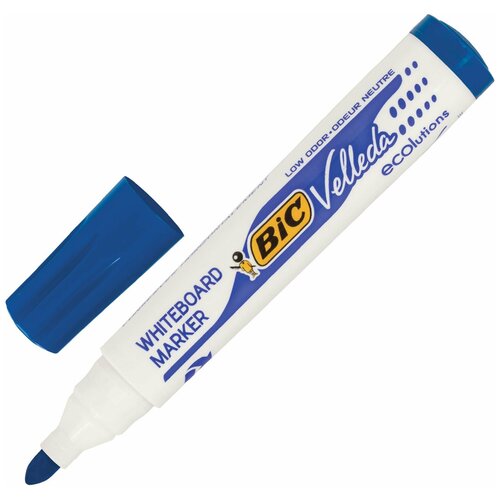 Маркер для досок Bic Velleda 1701 1.4-4.95 мм синий