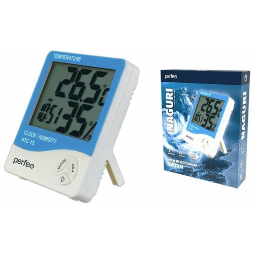 Часы-метеостанция Perfeo Naguri PF-HTC-1S 39000₽