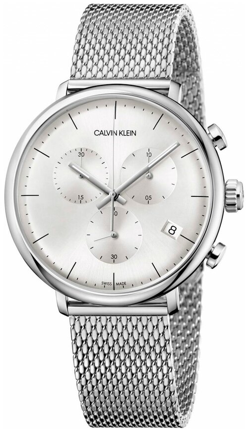 Наручные часы CALVIN KLEIN High Noon, серебряный, белый