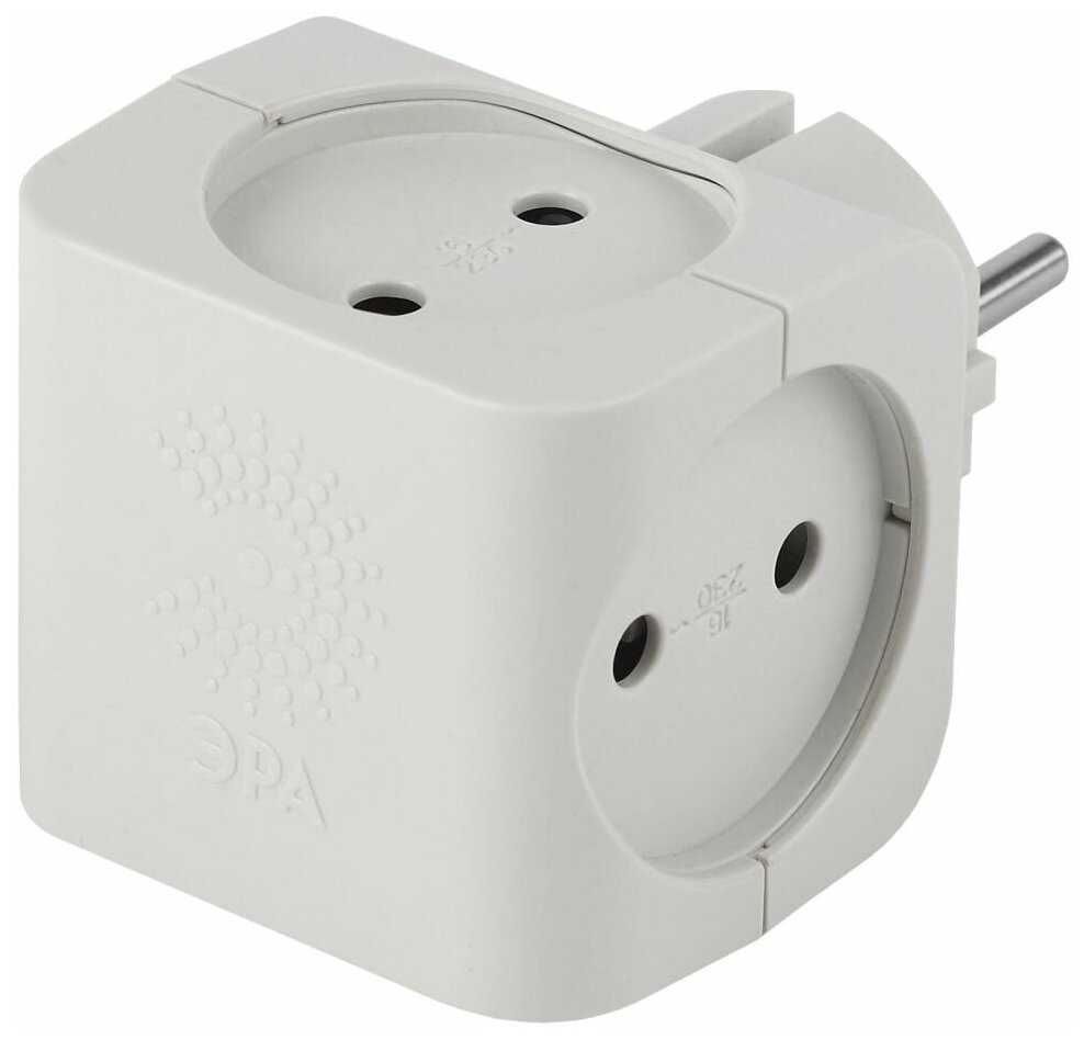 Разветвитель Эра 4 Sockets White SP-4-W / Б0005103