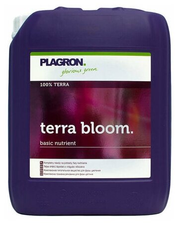 Удобрение минеральное Plagron Terra Bloom 5 л - фотография № 2