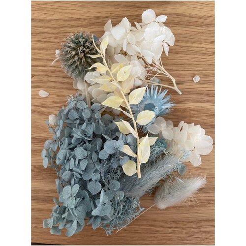 Planet of Flowers Набор натуральных сухоцветов для творчества; Букет из сухоцветов; Сухоцветы для ногтей; для смолы; для мыла; для свечей; для декора