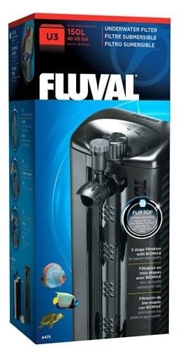 Hagen Фильтр внутренний FLUVAL U3 700 л/ч /аквариумы до 150 л/ - фото №7