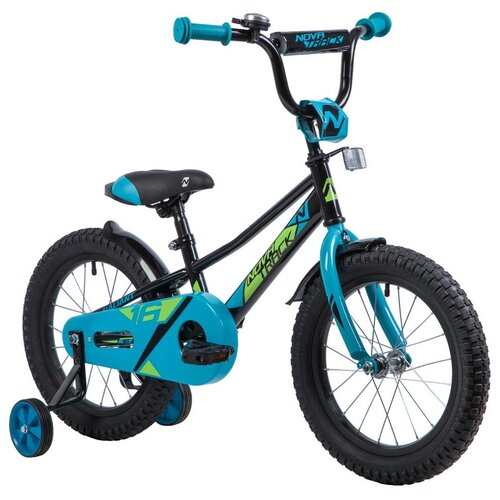 Детский велосипед Novatrack Valiant 16 boy 2019 16 Черный 856000₽