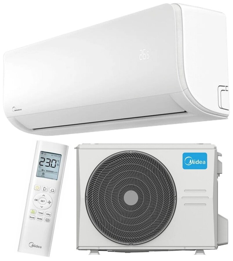 Кондиционер Midea Paramount MSAG1-12HRN1-I/MSAG1-12HRN1-O