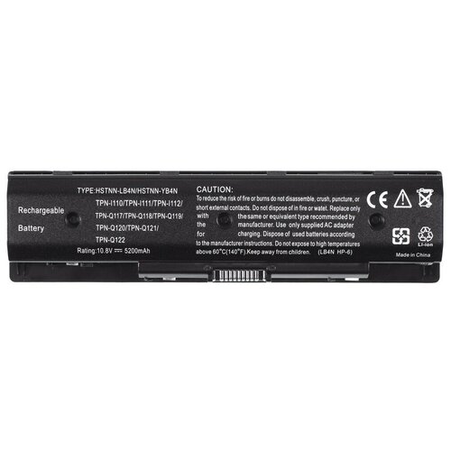 аккумуляторная батарея ibatt ib u4 a982 2200mah для hp compaq pavilion 15 p060sr pavilion 17 f152nr envy 15 k053sr pavilion 15 p061sr pavilion 15 p163nr pavilion 15 p113nr pavilion 15 p263ur pavilion 15 p159nr pavilion 17 f159nr Аккумулятор PI06 для HP 15-e011sr, 15-e, 15-e061sr, 17-e062sr, 15-e056sr, 17-e011sr / 10,8V 5200mAh 56Wh