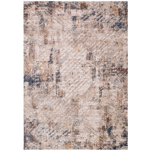 Ковёр Algan Zeus 120x200 прямоугольный кремовый/синий/бордовый 0B2498