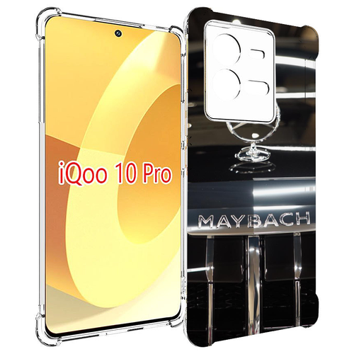 Чехол MyPads майбах-maybach-2 для Vivo iQOO 10 Pro задняя-панель-накладка-бампер