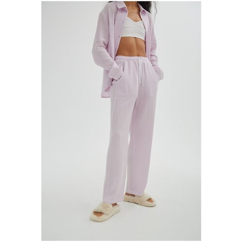 фото Брюки 4u comfy, размер м/46, сиреневый