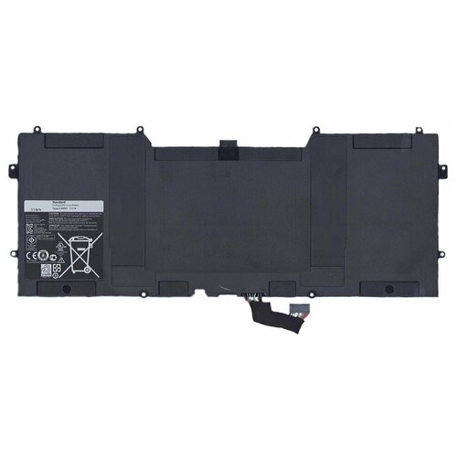 аккумуляторная батарея для ноутбука dell xps 12 9q33 7 4v 55wh c4k9v черная Аккумуляторная батарея для ноутбука Dell XPS 12 9Q33 7.4V 55Wh C4K9V черная