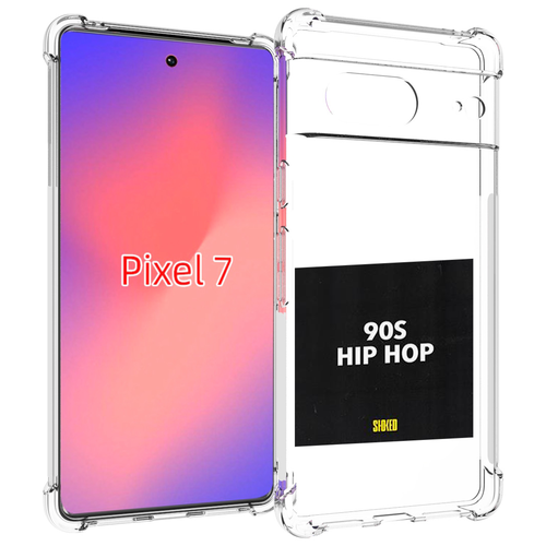 Чехол MyPads Eazy-E 90S Hip Hop для Google Pixel 7 задняя-панель-накладка-бампер